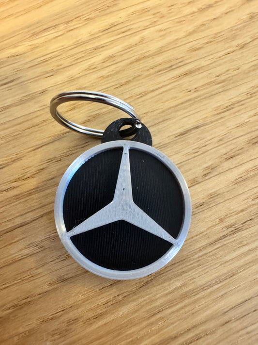 Mercedes nøglering