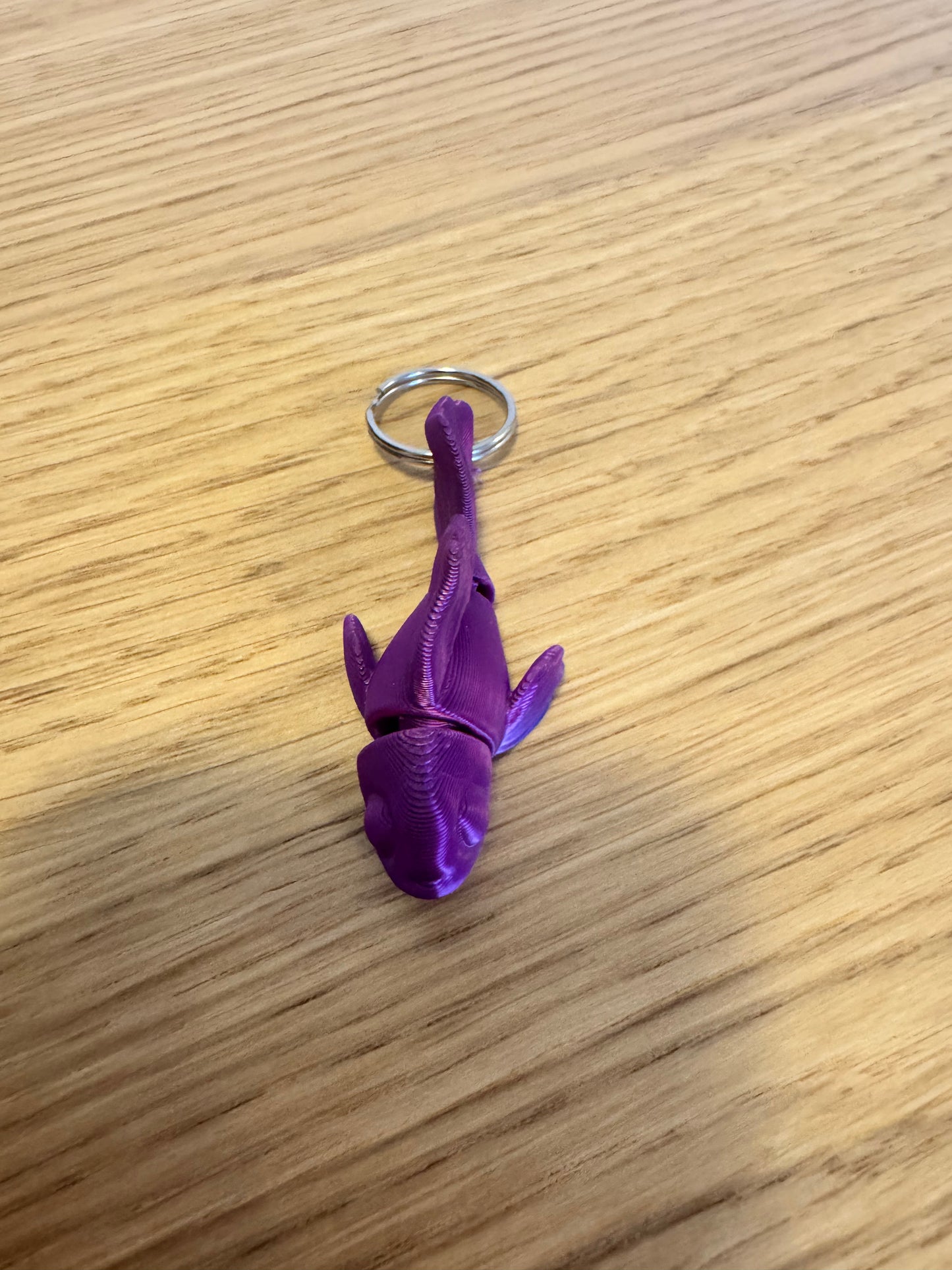 flexi fish keychain